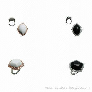 2014 Fashion Silver Stone Ring, OEM/ODM Orders Welcomed, Fine Personalized Jewelry for Women